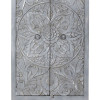 Skříň z mangového dřeva, ruční řezby, 100x43x200cm