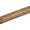 Stojánek na vonné tyčinky, stříbrný potisk, slunce, 30cm
