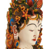 Maska White Tara, ručně malovaná, 19x12x31cm