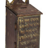 Starožitná dřevěná kasička,12x8x16cm, 14x9x32cm