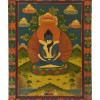 Buddha Samantabhadra, ručně malovaný obraz, 49x66cm