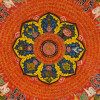 Astamangal mandala, ručně malovaný obraz, 58x58cm