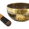 Tibetská mísa, "Gulpa", D3, gravírovaná s designem, průměr 14 cm