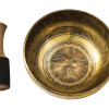 Tibetská mísa, "Gulpa", A4, gravírovaná s designem, průměr 22 cm