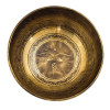 Tibetská mísa, "Gulpa", A4, gravírovaná s designem, průměr 22 cm