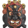 Dřevěná maska, Bhairab, ručně malovaný, 16cm