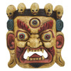 Dřevěná maska, Bhairab, ručně malovaný, 29cm