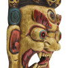 Dřevěná maska, Bhairab, ručně malovaný, 29cm