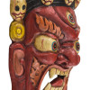 Dřevěná maska, Bhairab, ručně malovaný, 30cm