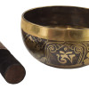 Tibetská mísa, "Gulpa", D#9, gravírovaná s designem, průměr 15cm