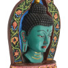 Maska Buddha, ručně malovaná, 18x4x23cm