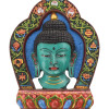 Maska Buddha, ručně malovaná, 18x4x23cm