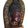 Maska Buddha, ručně malovaná, 18x4x23cm