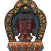 Maska Buddha, ručně malovaná, 18x4x23cm