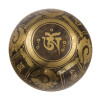 Tibetská mísa, "Gulpa", A3, gravírovaná s designem, průměr 13 cm