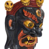 Dřevěná maska, Bhairab, ručně malovaný, 29cm