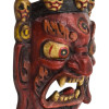 Dřevěná maska, Bhairab, ručně malovaný, 20cm
