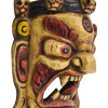 Dřevěná maska, Bhairab, ručně malovaný, 20cm