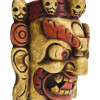 Dřevěná maska, Bhairab, ručně malovaný, 20cm