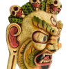 Dřevěná maska, Bhairab, ručně malovaný, 31cm