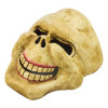 Dřevěná maska, "Laughing Scull", ručně malovaná, 32cm