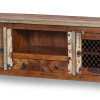 Komoda pod TV z recyklovaného dřeva, "GOA" styl,123x45x60cm, 137x40x55cm
