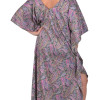 Dlouhý kaftan s krátkým rukávem