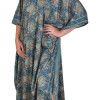 Dlouhý kaftan s krátkým rukávem