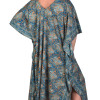 Dlouhý kaftan s krátkým rukávem