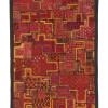 Unikátní tapiserie z Rajastanu, barevná, ruční vyšívání, 100x146cm