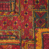 Unikátní tapiserie z Rajastanu, barevná, ruční vyšívání, 100x146cm
