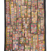 Unikátní tapiserie z Rajastanu, barevná, ruční vyšívání, 93x140cm