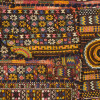 Unikátní tapiserie z Rajastanu, barevná, ruční vyšívání, 90x140cm