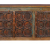 Komoda z mangového dřeva, ruční řezby, 158x45x91cm