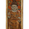 Vyřezávaný panel Buddha, 29x4x92cm