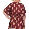 Krátký kaftan s gumou v pase