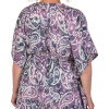 Krátký kaftan s gumou v pase