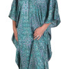 Dlouhý kaftan s krátkým rukávem