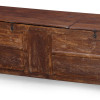 Truhla z teakového dřeva, 137x48x51cm