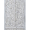 Skříň z mangového dřeva, ruční řezby, 103x55x187cm