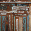 Příborník z recyklovaného dřeva, 100x47x214cm