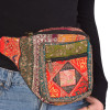 Luxusní boho ledvinka, patchwork, 30x20cm