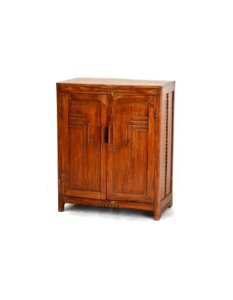 Skříňka z antik teakového dřeva, 75x35x92cm