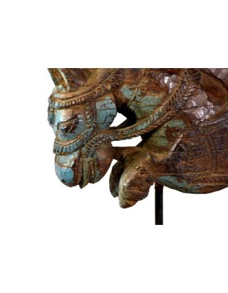 Hlava koně, antik, 38x15x38cm