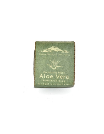 Ručně vyráběné mýdlo z Himálaje, Aloe Vera, 100g