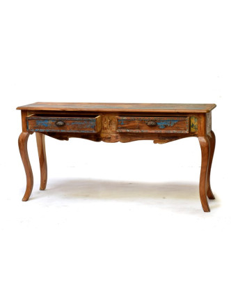 Konzolový stolek z antik teakového dřeva