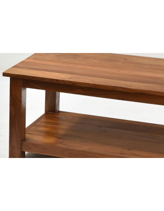 Konferenční stolek, antik teakové dřevo, 120x60x45cm
