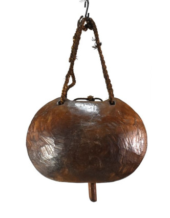 Dřevěný zvon, antik, 37x24x18cm