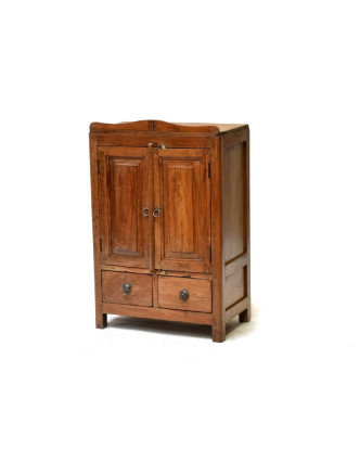 Skříňka z antik teakového dřeva, 53x30x83cm