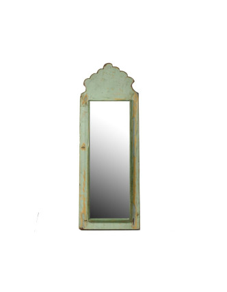 Zrcadlo v rámu z antik dřeva, 18x49x3cm